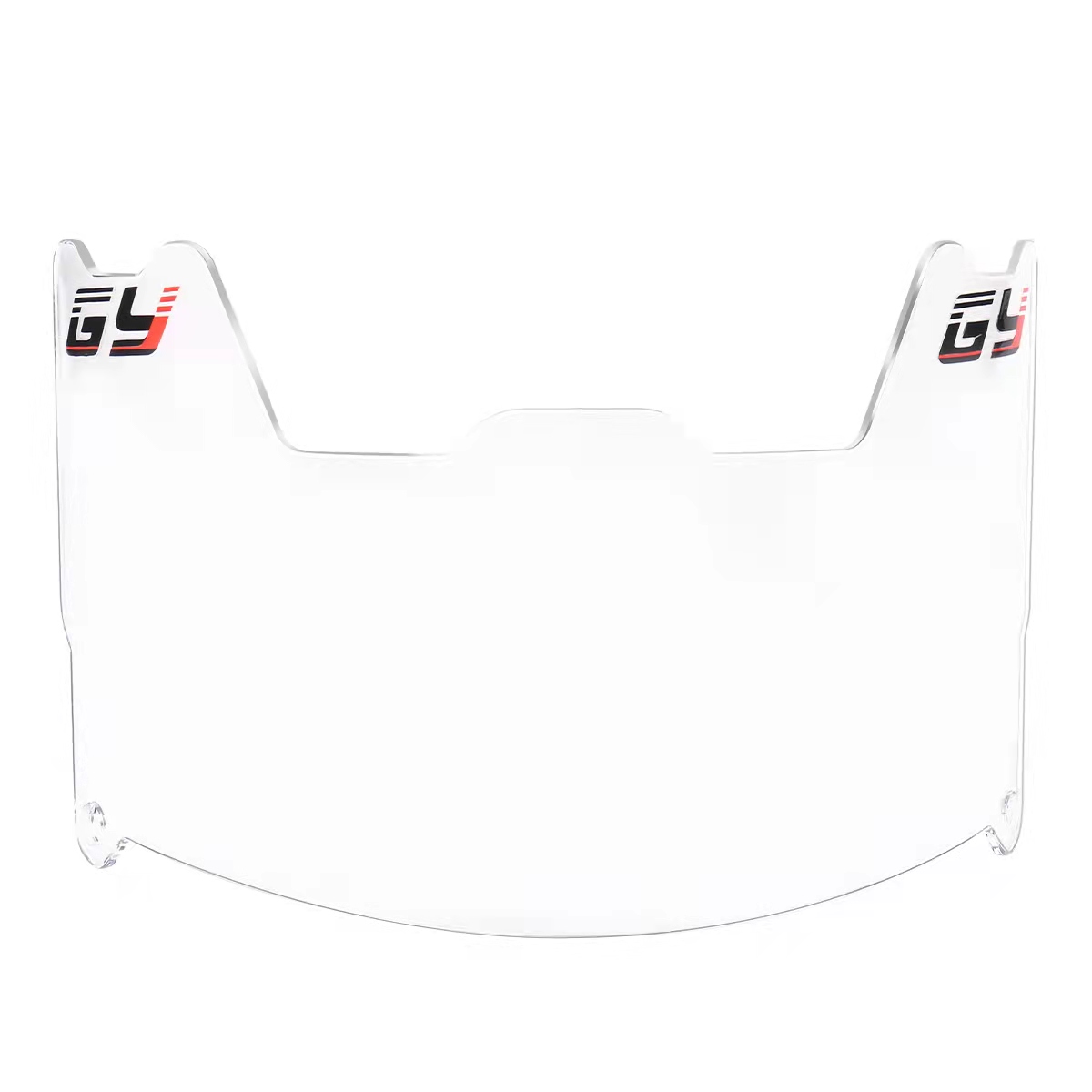 หมวกฟุตบอล TruVision Pro MilitaryGrade Clear Shield ด้านในป้องกันหมอกด้านนอกป้องกันรอยขีดข่วน